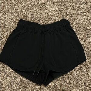 Lululemon inner glow high rise 3” shorts